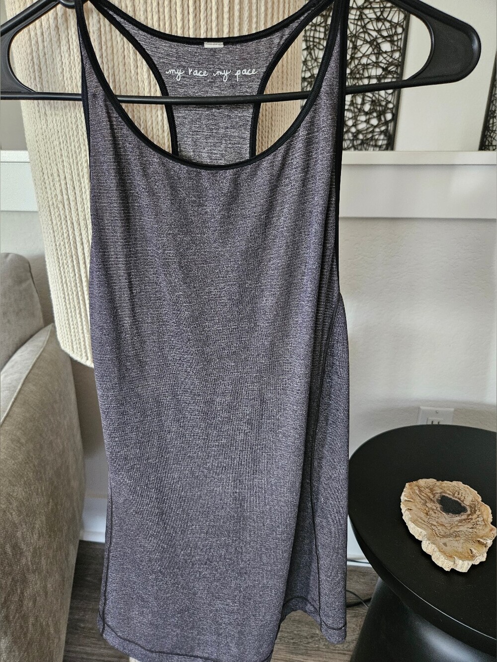 Lululemon Women's Gray Racerback Tank Top
